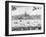 Panorama of London, 1616-Claes Jansz Visscher-Framed Giclee Print