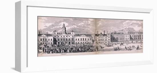 Panorama of London, 1849-George C Leighton-Framed Giclee Print