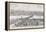 Panorama of London, Westminster and Southwark, Illustration from 'Maps of Old London', 1543-Anthonis van den Wyngaerde-Framed Premier Image Canvas