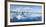 Panorama of Mountains and Icebergs Locked in the Frozen Water-Neale Clark-Framed Photographic Print