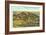 Panorama of Pike's Peak Region, Colorado-null-Framed Art Print