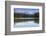 Panorama of Scott Lake and the Sisters Mountains, East Cascades Oregon-Michael Qualls-Framed Photographic Print