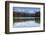 Panorama of Scott Lake and the Sisters Mountains, East Cascades Oregon-Michael Qualls-Framed Photographic Print