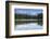 Panorama of Scott Lake and the Sisters Mountains, East Cascades Oregon-Michael Qualls-Framed Photographic Print