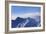 Panorama of Snowy Mountains in Early Morning Fog-BSANI-Framed Photographic Print