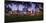 Panorama of the Art Deco Hotels at Ocean Drive, Dusk, Miami South Beach, Art Deco District, Florida-Axel Schmies-Mounted Photographic Print