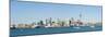 Panorama of the Auckland City Skyline, Auckland, North Island, New Zealand, Pacific-Matthew Williams-Ellis-Mounted Photographic Print