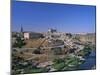 Panorama of the City Across the Rio Tajo (River Tagus), Toledo, Castilla-La Mancha, Spain, Europe-Ruth Tomlinson-Mounted Photographic Print