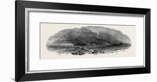 Panorama of the Nile, the Simoom-null-Framed Giclee Print