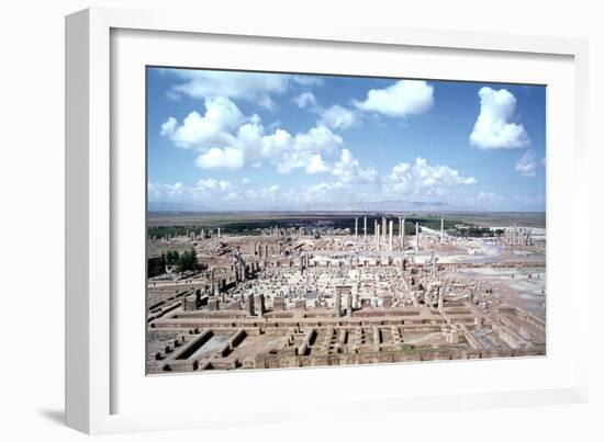 Panorama of the Ruins of Persepolis, Iran-Vivienne Sharp-Framed Photographic Print