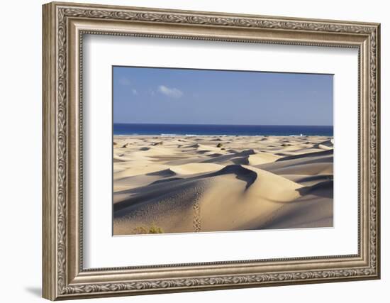 Panorama of the Sand Dunes of Maspalomas-Markus Lange-Framed Photographic Print