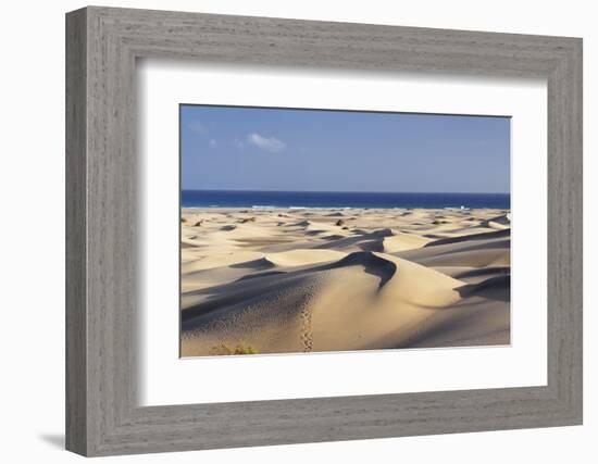 Panorama of the Sand Dunes of Maspalomas-Markus Lange-Framed Photographic Print