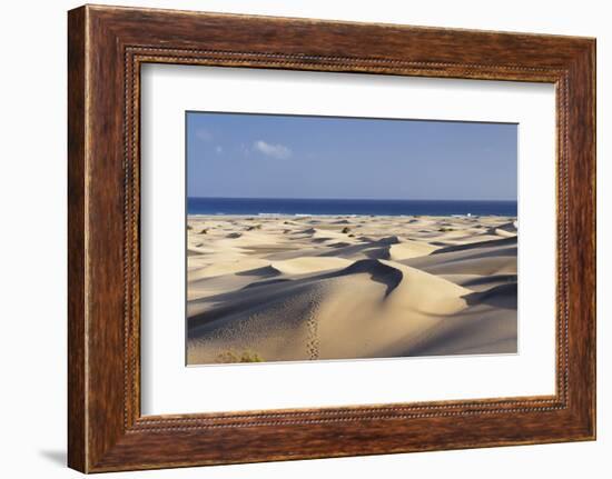 Panorama of the Sand Dunes of Maspalomas-Markus Lange-Framed Photographic Print