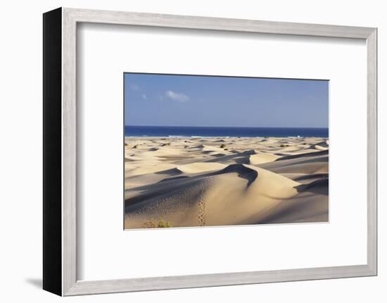Panorama of the Sand Dunes of Maspalomas-Markus Lange-Framed Photographic Print