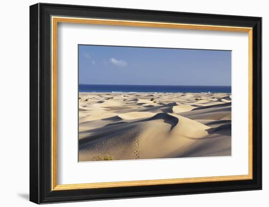 Panorama of the Sand Dunes of Maspalomas-Markus Lange-Framed Photographic Print