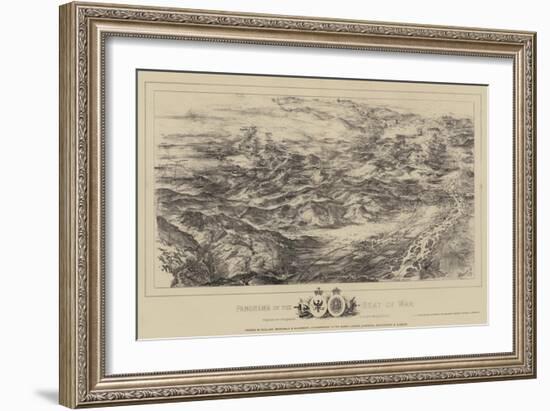 Panorama of the Seat of War-Andrew Maclure-Framed Giclee Print