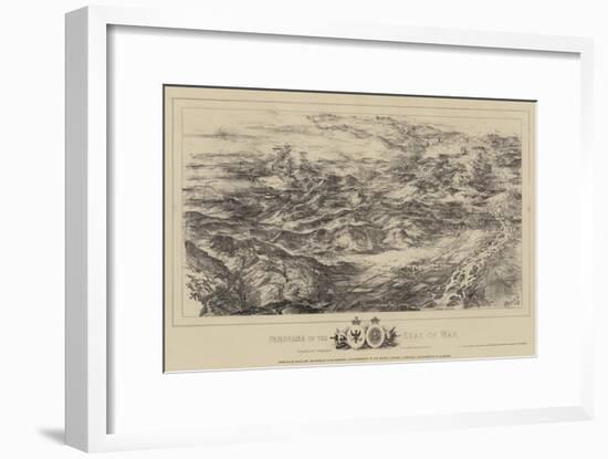 Panorama of the Seat of War-Andrew Maclure-Framed Giclee Print