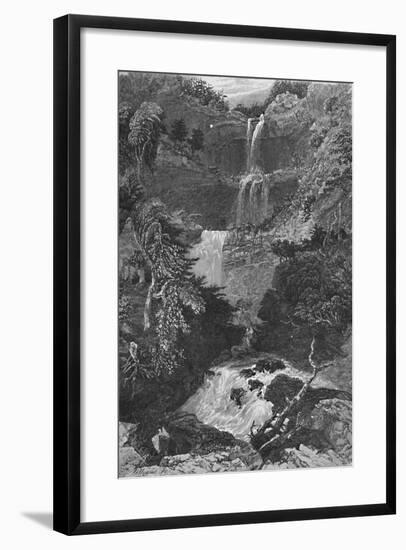 'Panorama of Trenton Falls', 1883-G. Wyand-Framed Giclee Print