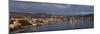 Panorama of Wellington City and Harbour-Nick Servian-Mounted Photographic Print