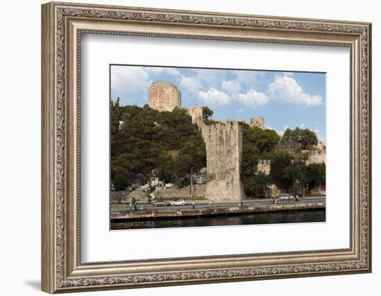 Panorama. Old Fort Along the Bosphorus Coast. Istanbul. Turkey-Tom Norring-Framed Photographic Print