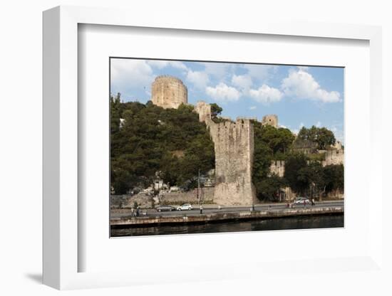 Panorama. Old Fort Along the Bosphorus Coast. Istanbul. Turkey-Tom Norring-Framed Photographic Print