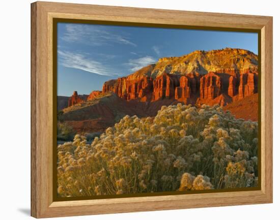 Panorama Point, Capitol Reef National Park, Utah, USA-Cathy & Gordon Illg-Framed Premier Image Canvas