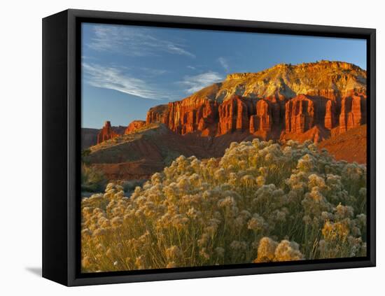 Panorama Point, Capitol Reef National Park, Utah, USA-Cathy & Gordon Illg-Framed Premier Image Canvas