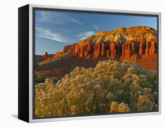 Panorama Point, Capitol Reef National Park, Utah, USA-Cathy & Gordon Illg-Framed Premier Image Canvas