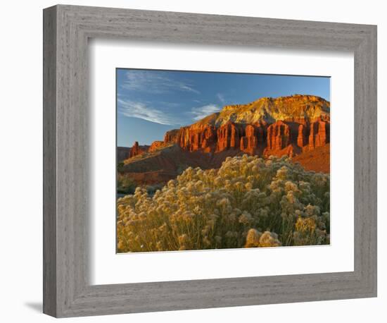 Panorama Point, Capitol Reef National Park, Utah, USA-Cathy & Gordon Illg-Framed Photographic Print