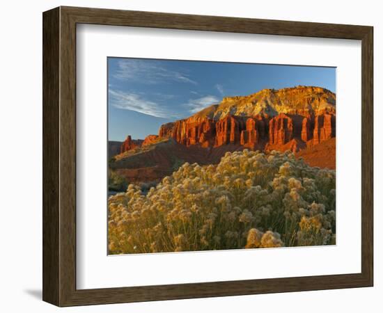 Panorama Point, Capitol Reef National Park, Utah, USA-Cathy & Gordon Illg-Framed Photographic Print