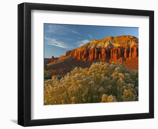 Panorama Point, Capitol Reef National Park, Utah, USA-Cathy & Gordon Illg-Framed Photographic Print