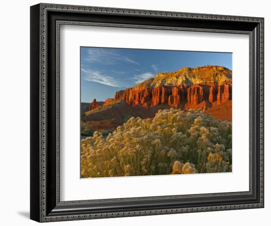 Panorama Point, Capitol Reef National Park, Utah, USA-Cathy & Gordon Illg-Framed Photographic Print