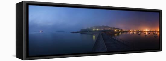 Panorama Saint Malo-Philippe Manguin-Framed Premier Image Canvas