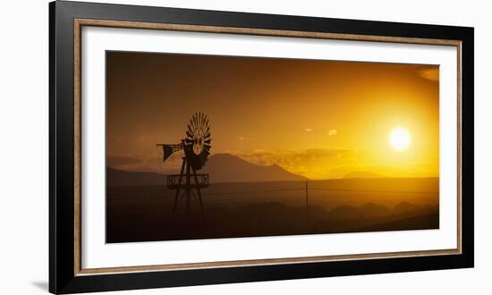 Panorama Sunset No 2-István Nagy-Framed Photographic Print