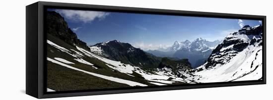 Panorama Switzerland-István Nagy-Framed Stretched Canvas