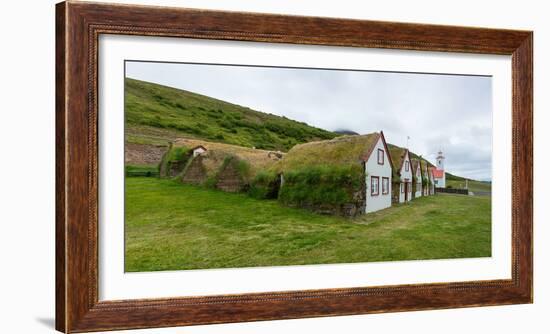 Panorama, Turf House Laufas-Catharina Lux-Framed Photographic Print