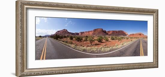 Panorama, USA, Capitol Reef National Park-Catharina Lux-Framed Photographic Print