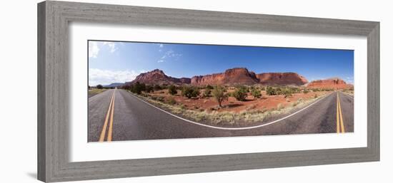 Panorama, USA, Capitol Reef National Park-Catharina Lux-Framed Photographic Print