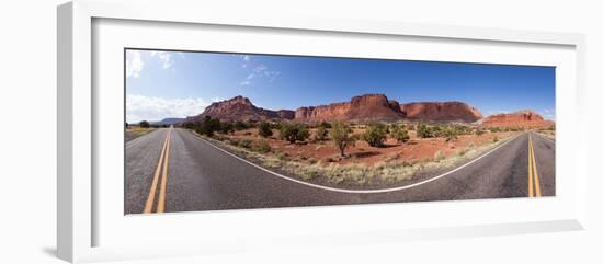 Panorama, USA, Capitol Reef National Park-Catharina Lux-Framed Photographic Print