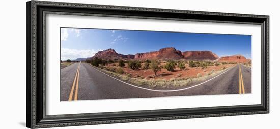 Panorama, USA, Capitol Reef National Park-Catharina Lux-Framed Photographic Print