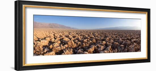 Panorama, USA, Death Valley National Park, Devil's Golf Course-Catharina Lux-Framed Photographic Print