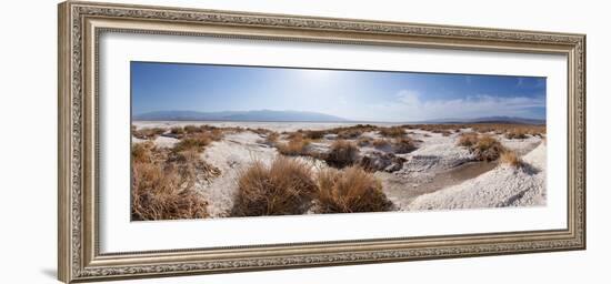 Panorama, USA, Death Valley National Park, Salt Creek-Catharina Lux-Framed Premium Photographic Print