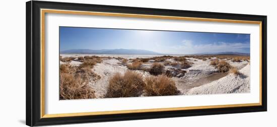 Panorama, USA, Death Valley National Park, Salt Creek-Catharina Lux-Framed Premium Photographic Print