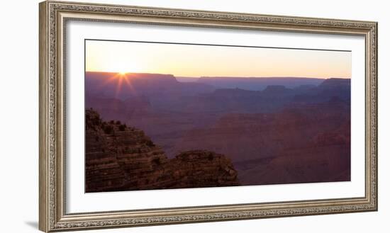 Panorama, USA, Grand Canyon National Park, South Rim-Catharina Lux-Framed Photographic Print