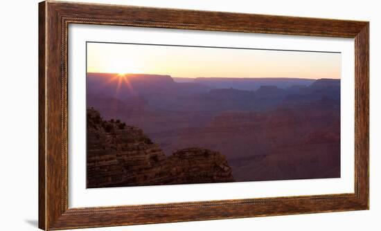 Panorama, USA, Grand Canyon National Park, South Rim-Catharina Lux-Framed Photographic Print