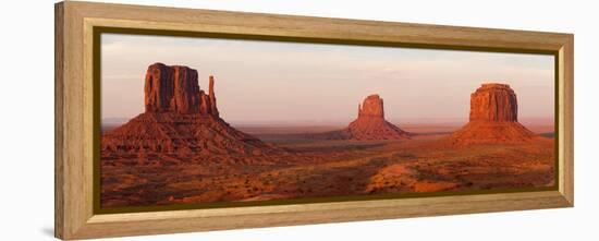 Panorama, USA, Monument Valley-Catharina Lux-Framed Premier Image Canvas