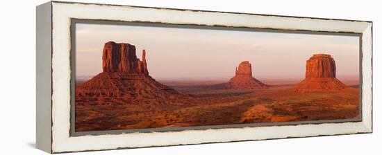 Panorama, USA, Monument Valley-Catharina Lux-Framed Premier Image Canvas