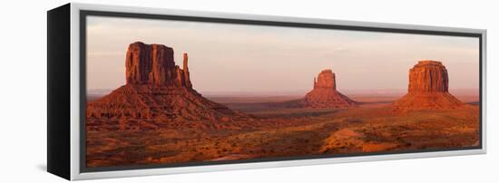 Panorama, USA, Monument Valley-Catharina Lux-Framed Premier Image Canvas