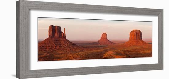 Panorama, USA, Monument Valley-Catharina Lux-Framed Photographic Print