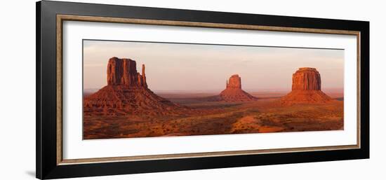 Panorama, USA, Monument Valley-Catharina Lux-Framed Photographic Print